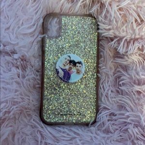 Casemate iphone xr glitter phone case jonas bros
